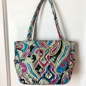 Vera Bradley small quilted purse magnetic 11x7x4